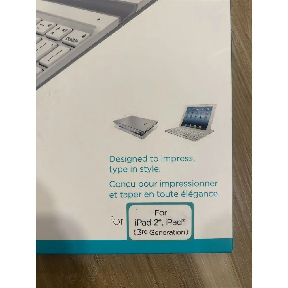 Logitech Ultrathin Keyboard Cover For iPad 2 or iPad (3rd Generation) Bluetooth